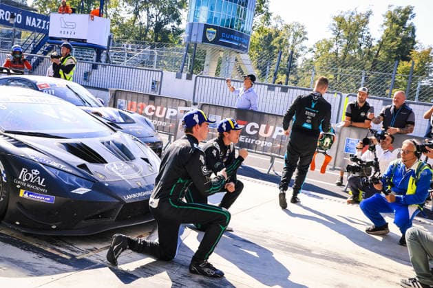 MOTORSPORTS - Motorsports - International GT Open - Race Photo by IPA ABACAPRESS.COM89035279 - INTERNATIONAL GT OPEN 500 - at the Autodromo Nazionale Monza on September 27, 2026, in Monza - Race 063 GT OPEN INT Team Motopark - ITA Leonardo Moncini - ITA Rodrigo Testa - Lamborghini Huracán GT3 Evo 2 Monza Italy  Copyright: xIPAxSport ABACAx