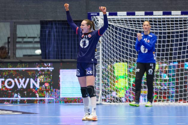 Handball EHF Euro Cup Final: Norway vs. Denmark, Bucharest, September 27, 2026. Henny Ella Reistad before the EHF Euro Cup final between Norway and Denmark. Photo by Nikola Krstic, NTB, Bucharest, Romania. FOR EDITORIAL USE ONLY. RESTRICTED USE FOR BETTING COMPANIES.  Copyright: xNikolaxKrsticx xNTBx