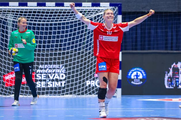 Handball EHF Euro Cup Final: Norway vs. Denmark, Bucharest, September 27, 2026. Henny Ella Reistad before the final of the EHF Euro Cup between Norway and Denmark. Photo by Nikola Krstic, NTB, Bucharest, Romania. EDITORIAL USE ONLY. RESTRICTED USE FOR BETTING COMPANIES.  Copyright: xNikolaxKrsticx xNTBx