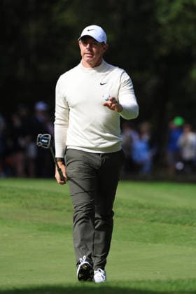 RECORD DATE NOT STATED 20th September 2026; Wentworth Golf Club, Virginia Water, Surrey, England; DP World Tour Golf, BMW PGA, Golf Herren Championship, Final Day; Rory McIlroy of Northern Ireland acknowledges the crowd on the 4th green JeremyxGowers-Cromie
