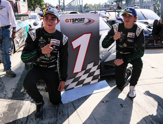 IPA89036348 - International GT Open 500 at the Autodromo Nazionale Monza on September 27, 2026, in Monza - Race 063 GT OPEN INT Team Motopark - ITA Leonardo Moncini - ITA Rodrigo Testa - Lamborghini Huracán GT3 Evo 2  Copyright: xSergioxBisi IPAxSportx xx IPA89036348