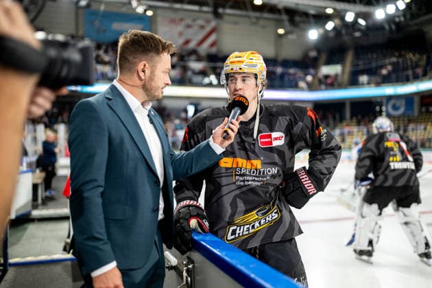 September 27, 2026, 2026–2027 Ice Hockey Season, Penny DEL, Nuremberg Ice Tigers, Icetigers, Straubing Tigers, ThHa xthxhax, Austin Magera, 19, Nuremberg Ice Tigers, NIT Christian Rupp, stadium announcer, Nuremberg Ice Tigers, NIT in an interview