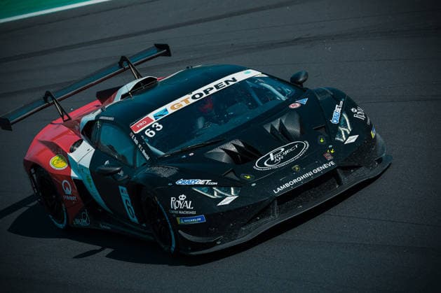 MOTORSPORTS - Motorsports - International GT Open - Race Photo by IPA ABACAPRESS.COM89036298 - International GT Open 500 at the Autodromo Nazionale Monza on September 27, 2026, in Monza - Race 063 GT OPEN INT Team Motopark - ITA Leonardo Moncini - ITA Rodrigo Testa - Lamborghini Huracan GT3 Evo 2 Monza Italy  Copyright: xIPAxSport ABACAx