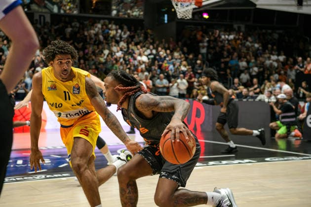 easyCredit Basketball Bundesliga, Matchday 3, Niners Chemnitz vs. Phoenix Hagen, September 27, 2026, starting at 4:30 p.m., Chemnitz, Chemnitz Arena. Pictured: 24 Cobe Williams. easyCredit Basketball Bundesliga, Matchday 3, Niners Chemnitz vs. Phoenix Hagen, Chemnitz, Saxony, Germany Copyright: xEHLxMedia MichelxKöhlerx 20262709-Niners-Chemnitz-Phoenix-Hagen_047