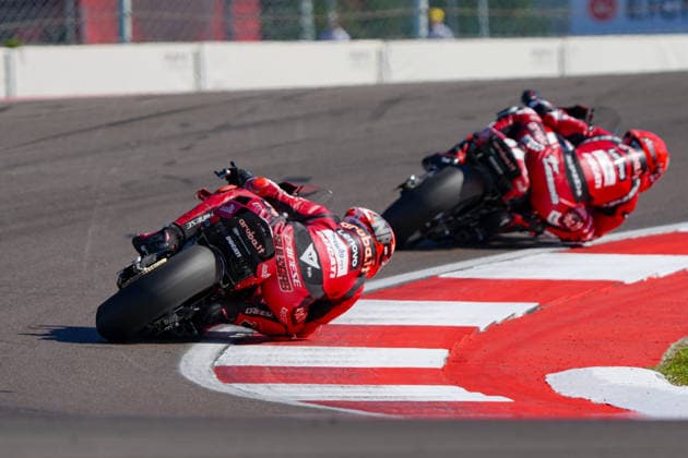 WorldSBK - EICMA Italian Round - Sunday Nicolo Bulega of Italy rides a Ducati Panigale V4R ( 11) for Aruba.it Racing - Ducati during the 10th round of WorldSBK, the EICMA Italian round, at the Cremona Circuit Angelo Bergamonti in San Martino del Lago, Italy, on September 27, 2026. San Martino del Lago Italy Italy  Copyright: xLucaxRossinix originalFilename:rossini-worldsbk260927_npwsU.jpg