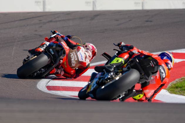WorldSBK - EICMA Italian Round - Sunday Alberto Surra of Italy rides a 67 Ducati Panigale V4R for Motocorsa Racing during the 10th round of WorldSBK, the EICMA Italian round, at the Cremona Circuit Angelo Bergamonti in San Martino del Lago, Italy, on September 27, 2026. San Martino del Lago Italy Italy  Copyright: xLucaxRossinix originalFilename:rossini-worldsbk260927_npzHc.jpg