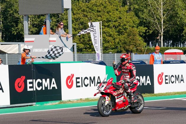 WorldSBK - EICMA Italian Round - Sunday Iker Lecuona of Spain rides a Ducati Panigale V4R ( 7) for Aruba.it Racing - Ducati during the 10th round of WorldSBK, the EICMA Italian round, at the Cremona Circuit Angelo Bergamonti in San Martino del Lago, Italy, on September 27, 2026. San Martino del Lago Italy Italy  Copyright: xLucaxRossinix originalFilename:rossini-worldsbk260927_np6ey.jpg