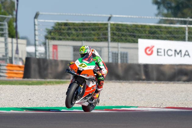 WorldSBK - EICMA Italian Round - Sunday Axel Bassani of Italy rides a Bimota KB998 Rimini ( 47) for the Bimota by Kawasaki Racing Team during the 10th round of WorldSBK, the EICMA Italian round, at the Cremona Circuit Angelo Bergamonti in San Martino del Lago, Italy, on September 27, 2026. San Martino del Lago Italy Italy  Copyright: xLucaxRossinix originalFilename:rossini-worldsbk260927_npdke.jpg