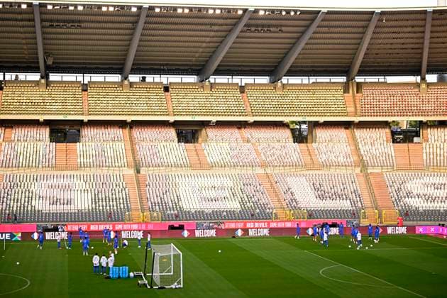 Belgium v France - UEFA Nations League 2026 Media Activities 27 09 2026 BRUSSELS, BELGIUM - SEPTEMBER 27 : players of France pictured during a training session ahead of the UEFA Nations League tournament league phase matchday 2 group A1 match between Belgium and France on September 27, 2026 in Brussels, Belgium, 27 09 2026 Brussels Belgium  Copyright: xTomasxSiskx