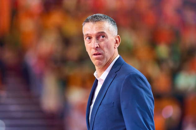 Portrait, headshot of Dejan Mihevc, Würzburg Baskets, Assistant Coach (GER), Ratiopharm Ulm vs. Würzburg Baskets, Basketball, 1st Bundesliga, Matchday 3, 2026–2027 Season, September 27, 2026, GER, Ratiopharm Ulm vs. Würzburg Baskets, basketball, 1. Bundesliga, Matchday 3, 2026–2027 season, September 27, 2026, Neu Ulm Copyright: xEibner-Pressefoto GeraldxOelze-dexStoppanyx EP_ODS