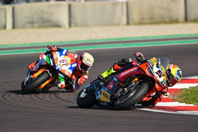 Foto IPP Atti Lauro Cremona 27 09 2026 Motociclismo World Superbike 2026 EICMA ITALIAN ROUND- Gara 2 nella foto-5 MONTELLA Yari (Mon) ITA Ducati Panigale V4R Barni Spark Racing Team Italy Photo Press - World Copyright italy ITALY  Copyright: xR4924_italyphotopressx