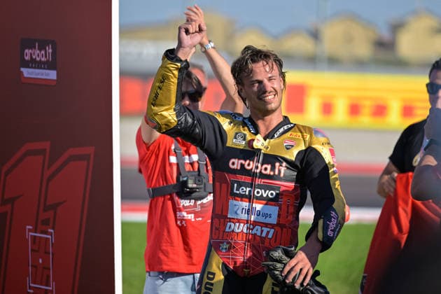 Foto IPP Atti Lauro Cremona 27 09 2026 Motociclismo World Superbike 2026 EICMA ITALIAN ROUND- Gara 2 nella foto-11 Nicolo Bulega ITA Ducati Panigale V4R Aruba.It Racing - Ducati Italy Photo Press - World Copyright italy ITALY  Copyright: xR4924_italyphotopressx