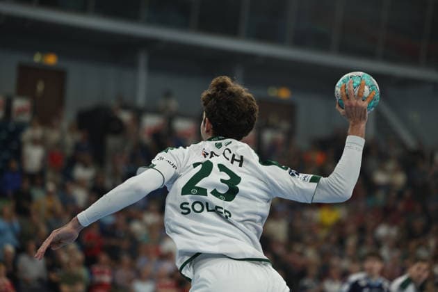 Handball I Men I 2026–2027 Season I Bundesliga I Matchday 6 I Handball Club Hamburg vs. HSG Wetzlar I September 27, 2026 Marti Soler 23, HSG Wetzlar vs. Hamburg, Alsterdorfer Sporthalle, Hamburg, Germany Copyright: xLobeca RalfxHomburgx
