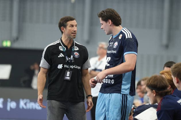 Handball I Men I 2026–2027 Season I Bundesliga I Matchday 6 I Handball Club Hamburg vs. HSG Wetzlar I September 27, 2026 Torsten Jansen Handball Club Hamburg Jan Christian Schmidt 42, Handball Club Hamburg, Alsterdorfer Sporthalle, Hamburg, Germany Copyright: xLobeca RalfxHomburgx