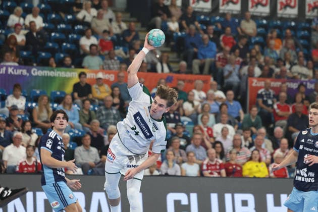 Handball I Men s I 2026–2027 Season I Bundesliga I Matchday 6 I Handball Club Hamburg vs. HSG Wetzlar I September 27, 2026 Paul Kompenhans 34, HSG Wetzlar, Hamburg Alsterdorfer Sporthalle, Hamburg, Germany Copyright: xLobeca RalfxHomburgx
