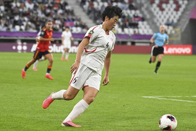 IPA89040695 - Ok I Pak (PRK) during the FIFA U-20 Women s World Cup final match between Spain and North Korea, held in ?ód?, Poland, on September 27, 2026  Copyright: xMichalxDubiel IPAxSportx xx IPA89040695