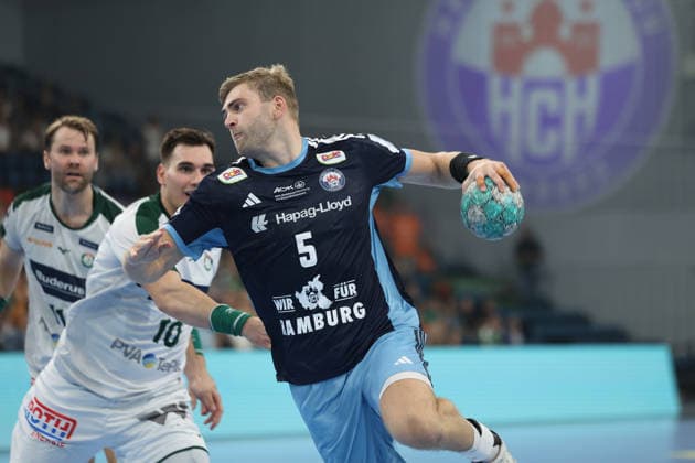 Handball I Men I 2026–2027 Season I Bundesliga I Matchday 6 I Handball Club Hamburg vs. HSG Wetzlar I September 27, 2026 Oliver Norlyk 5, Handball Club Hamburg, Alsterdorfer Sporthalle, Hamburg, Germany Copyright: xLobeca RalfxHomburgx