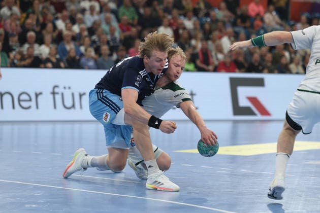 Handball I Men I 2026–2027 Season I Bundesliga I Matchday 6 I Handball Club Hamburg vs. HSG Wetzlar I September 27, 2026 Martin Hovde 81, Handball Club Hamburg Georg Löwen 33, HSG Wetzlar vs. Hamburg, Alsterdorfer Sporthalle, Hamburg, Germany Copyright: xLobeca RalfxHomburgx