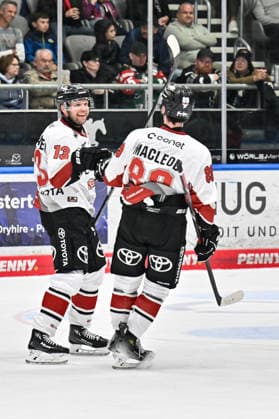 Penny DEL: Augsburger Panther vs. Kölner Haie, September 27, 2026, AUGSBURG, GERMANY September 27: The visiting fans celebrate after Valtteri KEMILÄINEN (No. 13, Kölner Haie) scores to make it 3–6 during the Penny DEL game between the Augsburger Panther and the Kölner Haie on Matchday 4 at the Curt Frenzel Stadium Copyright: xBEAUTIFULxSPORTS Goldbergx