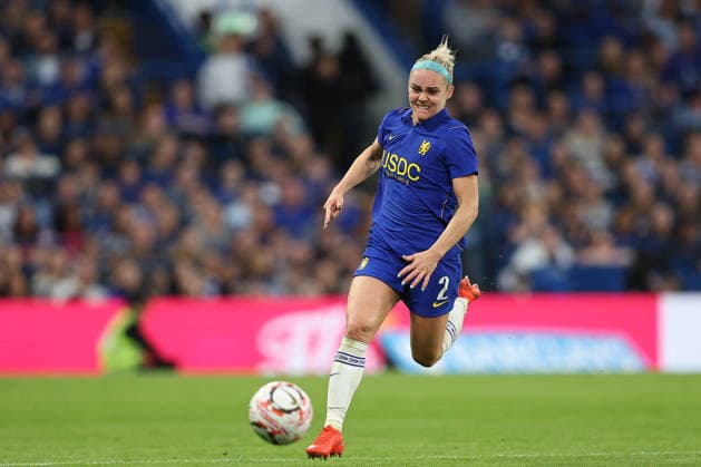 RECORD DATE NOT STATED 27th September 2026; Stamford Bridge, London, England; Womens Super League Football, Chelsea versus Arsenal; Ellie Carpenter of Chelsea KatiexChan