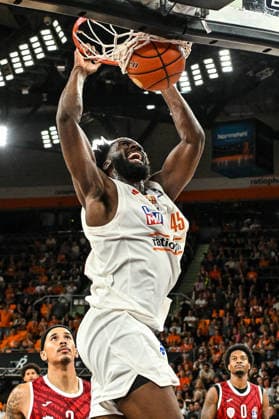 September 27, 2026, GER, Basketball, Men s, easycredit Basketball Bundesliga, 2026–2027 season, Matchday 3, ratiopharm Ulm vs. Fitness First Würzburg Baskets, Oluwasimisola Shittu, Ulm, 45 points, Neu Ulm, ratiopharm Arena, Bavaria, Germany Copyright: xNordphotox xHafnerx