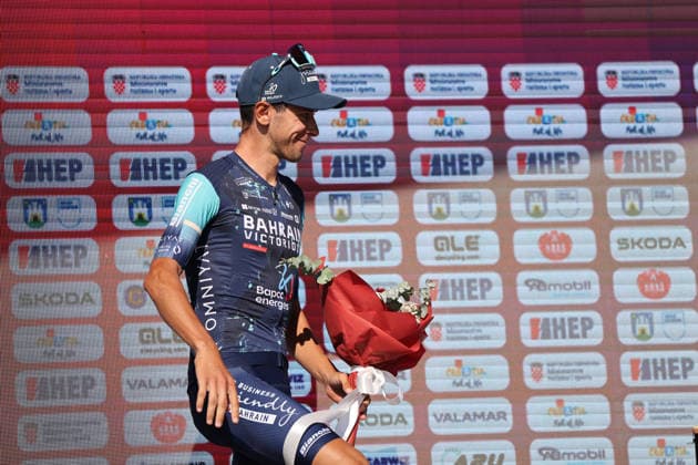 Zagreb, 27.09.2026. - Lake Jarun, CRO Race 2026. GENERAL CLASSIFICATION - STAGE 6 2nd place - Antonio TIBERI TBV (ITA) 