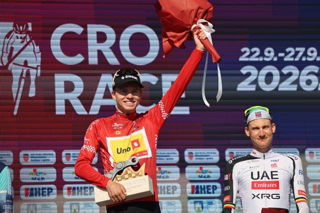 Zagreb, 27.09.2026. - Lake Jarun, CRO Race 2026. GENERAL CLASSIFICATION - STAGE 6 1. Tobias SVARRE UXM (DEN) 