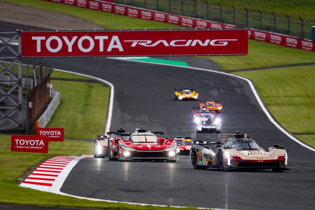 FIA WEC - 6 HOURS OF FUJI 2026 38 BAMBER Earl (nzl), BOURDAIS SÃ bastien (fra), AITKEN Jack (gbr), Cadillac Hertz Team Jota, Cadillac V-Series.R 38, Hypercar, action during the 6 Hours of Fuji 2026, 6th round of the 2026 FIA World Endurance Championship, from September 25 to 27, 2026 on the Fuji Speedway in Oyama, Shizuoka, Japan - OyamaJapan Copyright: xJULIENxDELFOSSEx
