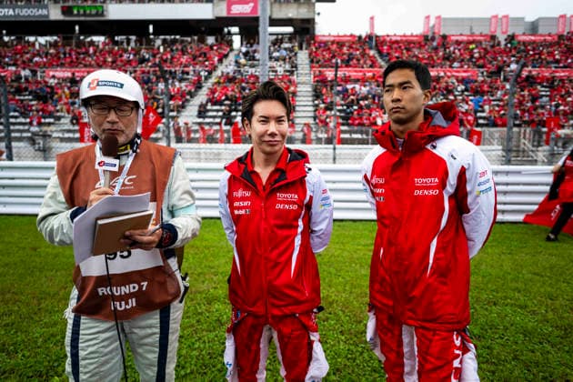 FIA WEC - 6 HOURS OF FUJI 2026 KOBAYASHI Kamui (jpn), Toyota Racing, Toyota TR010 Hybrid 07, Hypercar, portrait, HIRAKAWA Ryo (jpn), Toyota Racing, Toyota TR010 Hybrid 08, Hypercar, portrait during the 6 Hours of Fuji 2026, 6th round of the 2026 FIA World Endurance Championship, from September 25 to 27, 2026 on the Fuji Speedway in Oyama, Shizuoka, Japan - OyamaJapan Copyright: xFabrizioxBoldonix