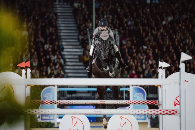 EQUESTRIAN - GCT, GP Vienna VIENNA,AUSTRIA,27.SEP.26 - EQUESTRIAN - Global Champions Tour, Grand Prix of Vienna. Image shows Philipp Weishaupt (GER) on Oreo D.R..  GEPAxpictures xAlexanderxSolc