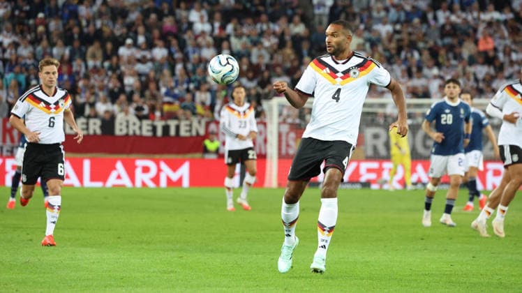 September 27, 2026, xrekx, Soccer UEFA Nations League, Germany vs. Greece, Jonathan Tah, Germany, Augsburg
