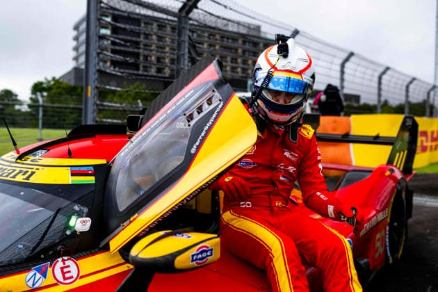 FIA WEC - 6 HOURS OF FUJI 2026 MOLINA Miguel (spa), Ferrari AF Corse, Ferrari 499P 50, Hypercar, portrait, technical issue during the 6 Hours of Fuji 2026, 6th round of the 2026 FIA World Endurance Championship, from September 25 to 27, 2026 on the Fuji Speedway in Oyama, Shizuoka, Japan - OyamaJapan Copyright: xFabrizioxBoldonix