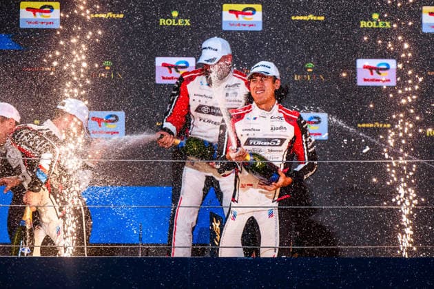 FIA WEC - 6 HOURS OF FUJI 2026 32 FARFUS Augusto (bra), GELAEL Sean (idn), LEUNG Darren (gbr), Team WRT, BMW M4 GT3 Evo 32, LM GT3, action, podium, during the 6 Hours of Fuji 2026, 6th round of the 2026 FIA World Endurance Championship, from September 25 to 27, 2026 on the Fuji Speedway in Oyama, Shizuoka, Japan - Copyright: xAndreaxLorenzinax