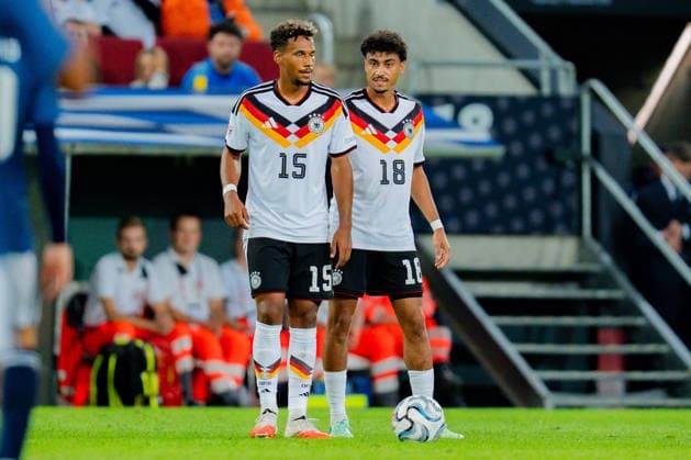 Nations League, Group A, Matchday 2, Germany vs. Greece on September 27, 2026, at the WWK Arena in Augsburg Nathaniel Brown Germany Bambase Conte Germany Copyright: xBahhoxKarax