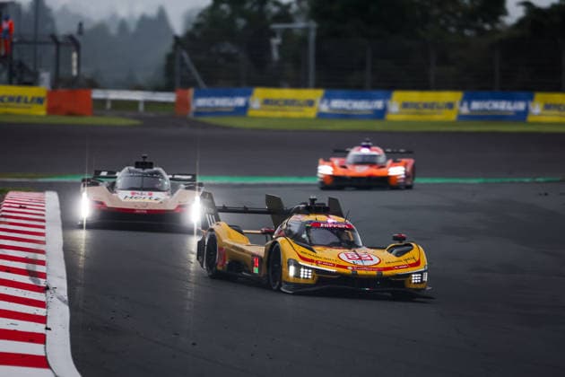 FIA WEC - 6 HOURS OF FUJI 2026 83 HANSON Phil (gbr), KUBICA Robert (pol), YE Yifei (chn), AF Corse, Ferrari 499P 83, Hypercar, action during the 6 Hours of Fuji 2026, 6th round of the 2026 FIA World Endurance Championship, from September 25 to 27, 2026 on the Fuji Speedway in Oyama, Shizuoka, Japan - OyamaJapan Copyright: xANTONINxVINCENTx