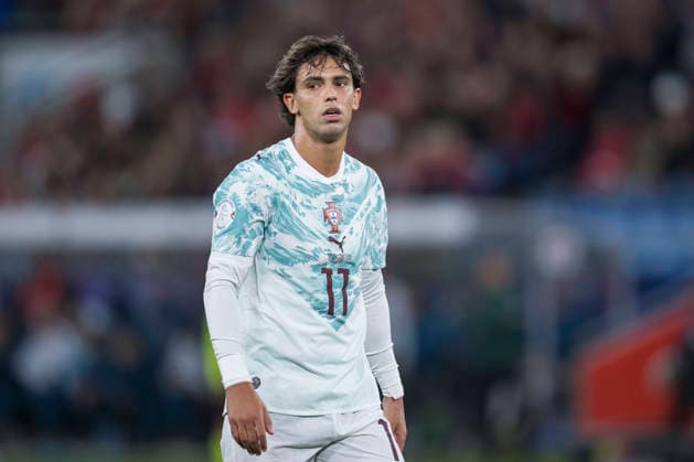 September 27, 2026: João Félix of Portugal during the Nations League soccer match between Norway and Portugal on September 27, 2026 in Oslo. Photo by Marius Simensen, BILDBYRAN COP 238 VG1010 bbeng soccer football fotball Nations League international match Norway Portugal  Copyright: MARIUSxSIMENSEN BB260927ZI035