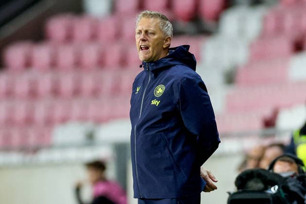 UEFA Nations League Group Stage, Nagyerdei Stadion, Debrecen, Hungary 27 9 2026 Israel vs Republic of Ireland Ireland s Head Coach Heimir Hallgrimsson Heimir Hallgrimsson 27 9 2026  Copyright: xx RB1_8180