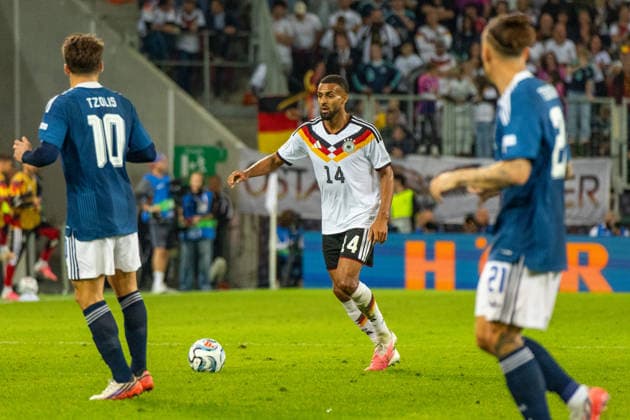 September 27, 2026 Germany vs. Greece, Augsburg, Germany, September 27, 2026, Soccer, Nations League, 2026–2027 Season, Germany vs. Greece, Josha Vagnoman (Germany)