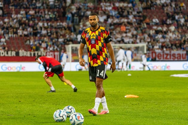 September 27, 2026 Germany vs. Greece, Augsburg, Germany, September 27, 2026, Soccer, Nations League, 2026–2027 Season, Germany vs. Greece, Josha Vagnoman (Germany)