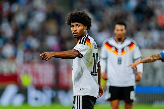 Nations League, Group A, Matchday 2, Germany vs. Greece on September 27, 2026, at the WWK Arena in Augsburg; Karim Adeyemi, Germany Copyright: xBahhoxKarax
