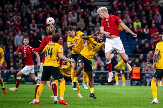 Denmark v Wales, UEFA Nations League, Copenhagen, Denmark Copenhagen, Denmark. 27th, September 2026. Oliver Provstgaard (3) of Denmark seen during the UEFA Nations League match between Denmark and Wales at Parken in Copenhagen. Denmark, Copenhagen, Parken  Copyright: xGonzalesxPhoto TobiasxJorgensenx