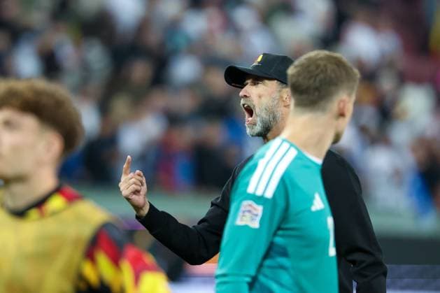 Head Coach Jürgen Klopp of Germany with the fans after the game, gesturing, Germany vs. Greece, soccer, DFL, DFB, UEFA Nations League, 2026–2027 season, group stage, Group B, Matchday 2 of 6, September 27, 2026, Augsburg, Bavaria, Germany Copyright: xkolbert-press MartinxAgüerax