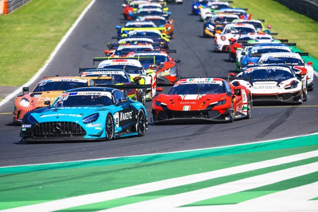 MOTORSPORTS - Motorsports - International GT Open - Race Photo by IPA ABACAPRESS.COM89043190 - INTERNATIONAL GT OPEN 500 - at the Autodromo Nazionale Monza on September 27, 2026, in Monza - Race 028 GT OPEN INT Team Motopark - DEU Marcelo Ramirez - MEX Dominik Baumann - Mercedes-AMG GT3 EVO PRO Monza Italy  Copyright: xIPAxSport ABACAx