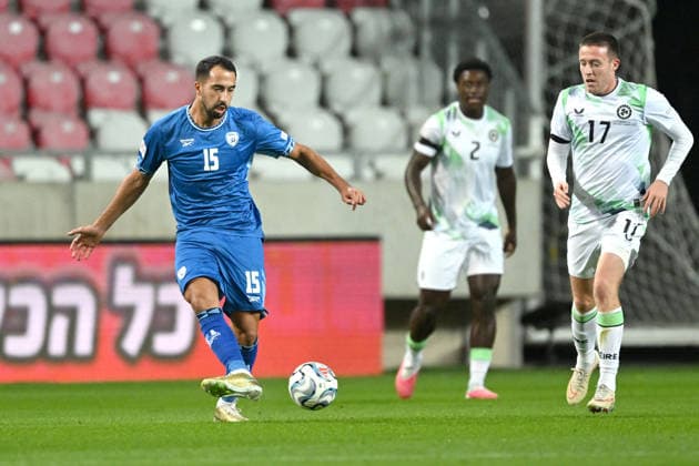 SOCCER - UEFA Nations League - Israel vs. Republic of Ireland Photo by IPA ABACAPRESS.COM89044759 - Eliel Peretz (Israel) during the Nations League, Matchday 2 between Israel and Ireland on September 27, 2026, at the Puskas Arena in Budapest, Hungary Debrecen Hungary  Copyright: xIPAxSport ABACAx