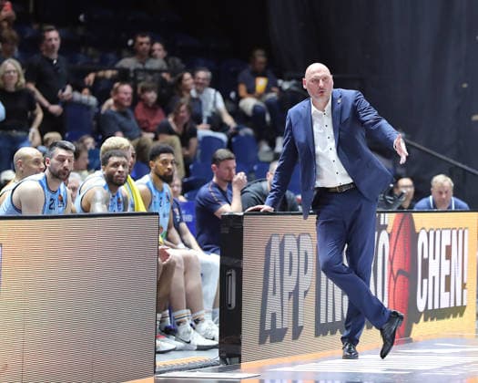 Head Coach Przemyslaw Frasunkiewicz, Men s Basketball, 2026–2027 Season, easyCredit Basketball Bundesliga, Braunschweig Lions vs. Rostock Seawolves, 83–82