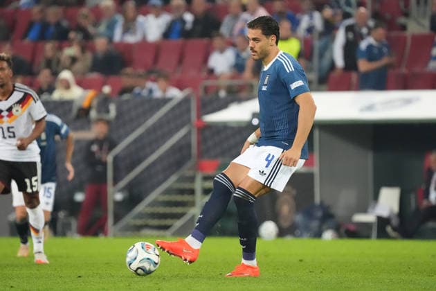 Ntinos Mavropanos, Greece, Augsburg, September 27, 2026, Germany vs. Greece, UEFA Nations League, WWK Arena, Matchday 2