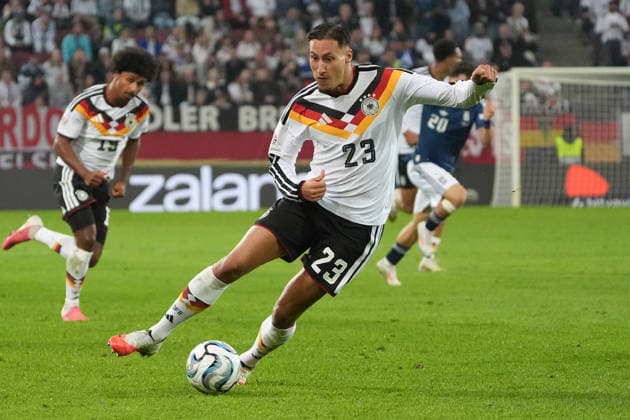 Younes Ebnoutalib Germany Augsburg September 27, 2026 Germany vs. Greece, UEFA Nations League, WWK Arena, Matchday 2