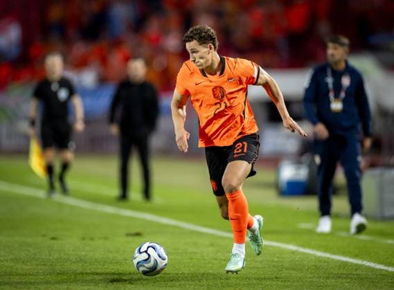 BELGRADE - Ruben van Bommel of the Netherlands during the UEFA Nations League match between Serbia and the Netherlands at the Rajko MitiÄ‡ Stadium on September 27, 2026, in Belgrade. ANP KOEN VAN WEEL xVIxANPxSportx xxANPxIVx 570475702 originalFilename: 570475702.jpg