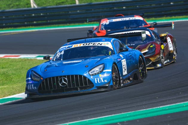 MOTORSPORTS - Motorsports - International GT Open - Race Photo by IPA ABACAPRESS.COM89046695 - INTERNATIONAL GT OPEN 500 - at the Autodromo Nazionale Monza on September 27, 2026, in Monza - Race 054 GT OPEN INT CBRX by SPS - DEU Dexter Muller - CHE Yannick Mettler - Mercedes-AMG GT3 EVO PROAM Monza Italy  Copyright: xIPAxSport ABACAx