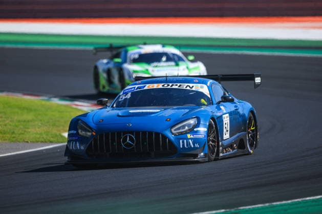 MOTORSPORTS - Motorsports - International GT Open - Race Photo by IPA ABACAPRESS.COM89046701 - INTERNATIONAL GT OPEN 500 - at the Autodromo Nazionale Monza on September 27, 2026, in Monza - Race 054 GT OPEN INT CBRX by SPS - DEU Dexter Muller - CHE Yannick Mettler - Mercedes AMG GT3 EVO PROAM Monza Italy  Copyright: xIPAxSport ABACAx